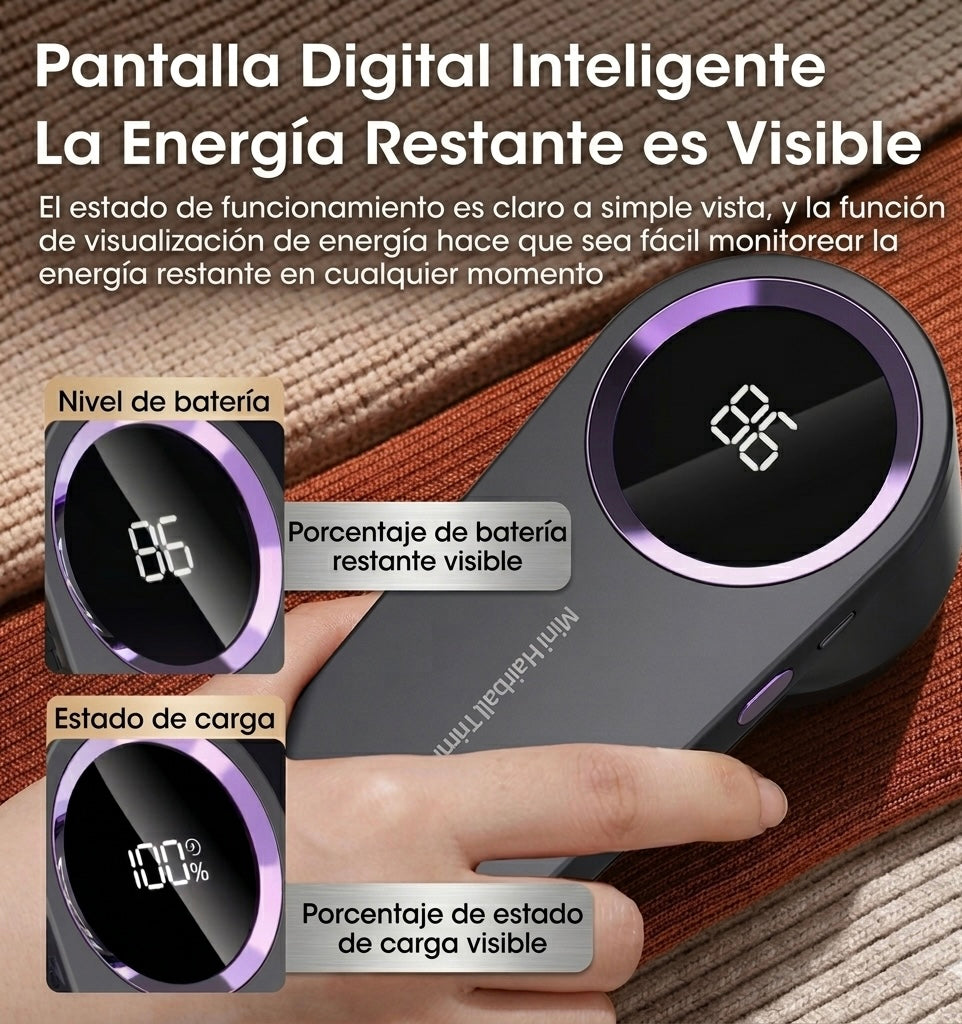 Quita pelusas eléctrico moderno