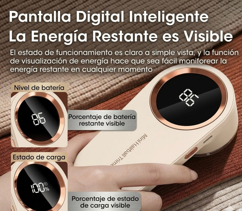 Quita pelusas eléctrico moderno