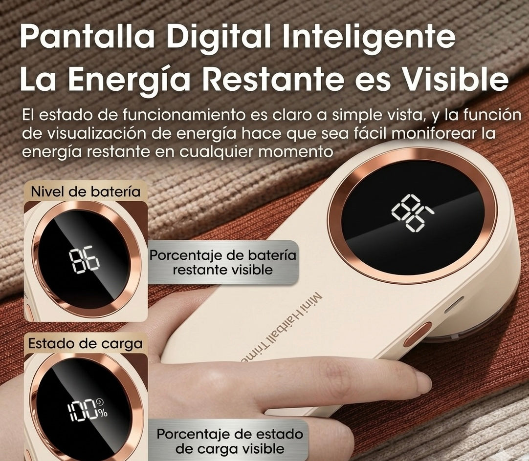Quita pelusas eléctrico moderno