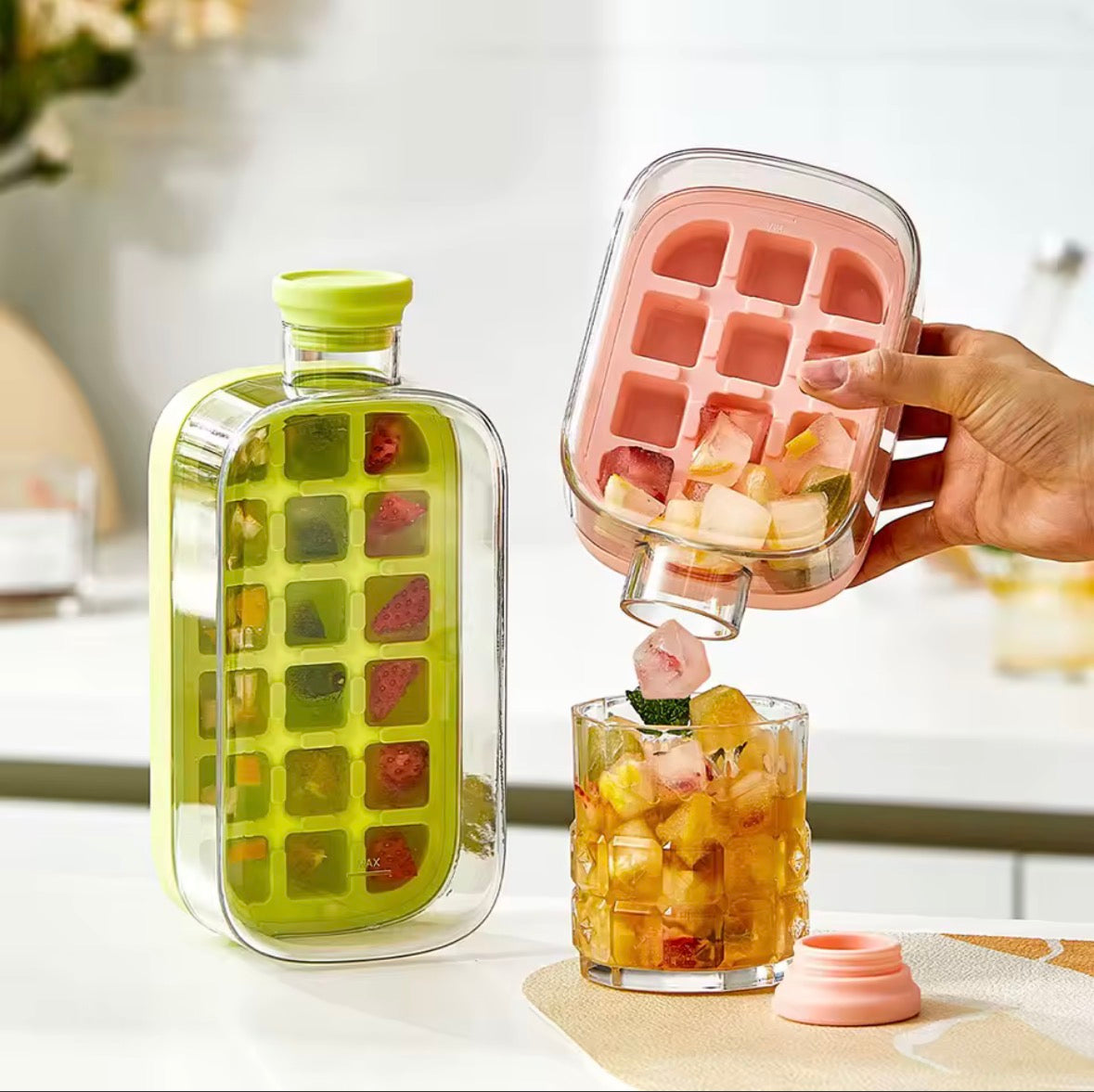 Botella fría instantánea